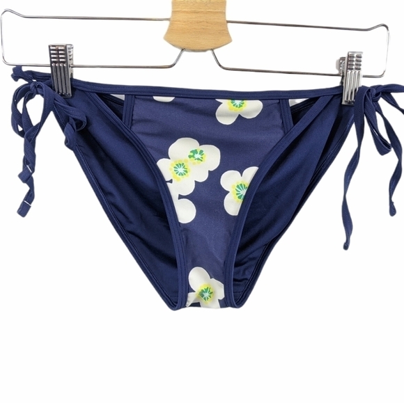 Aerie Floral Tie Style Bikini Bottom Sz S - Picture 1 of 5